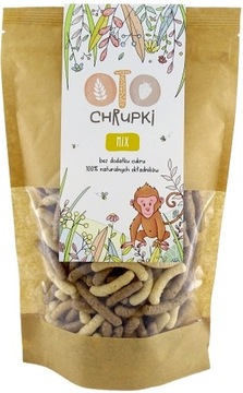 OTO Chrupki Naturalne KUKURYDZIANE Kakaowe BEZ CUKRU 25g Otolandia