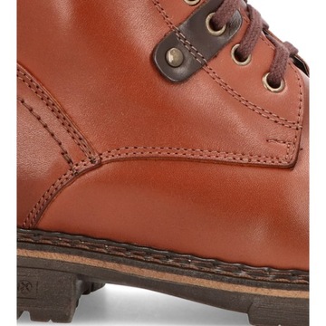 BUTY ZIMOWE PÓŁBUTY MĘSKIE SKÓRA OCIEPLANE TRZEWIKI GEPARD 210 BRL R 44