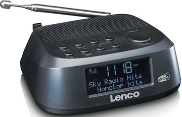 Lenco CR-605 Радио-будильник DAB+ FM RDS БУДИЛЬНИК ДЛЯ СНА