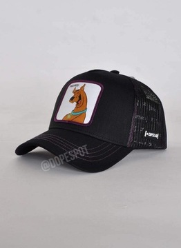 Бейсболка Capslab SCOOBY-DOO черная Собака Trucker