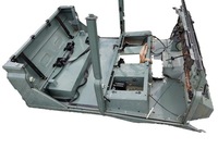 фото thumb №1, Стена перегородочная пол блок двигателя кузов четверть левая правая defender 99-