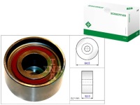 фото thumb №1, Schaeffler ina 532 0675 10 ролик направляющая / направляющая, ремень распределительного вала