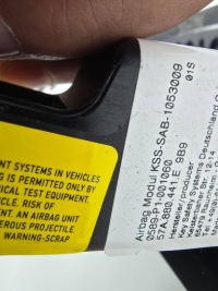 фото thumb №9, Повітряна подушка бокова сидіння зад ліва skoda karoq 57a880441e подушка