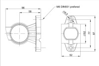 Фара габаритная габаритный фонарь полуприцепа прицепа rogowa задняя led диодная tir x 1 Оригинал, фото thumb