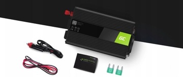 АВТОМОБИЛЬНЫЙ ИНВЕРТОР GREEN CELL 12 В 600 Вт СИНУС