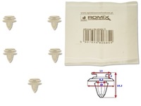 фото thumb №1, Mazda6 gh ii 08-12 кліпса кліпса штифт полиці 5x