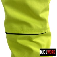 Рабочие брюки DuduWork FLUO желтые 50