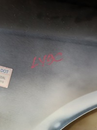 фото thumb №12, Крило лівий перед переднє алюміній audi a6 c8 od 2018r ly9c замінник