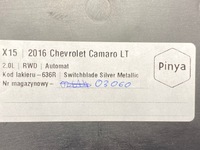 фото thumb №6, Туннель средний подлокотник бардачок chevrolet camaro 2016+