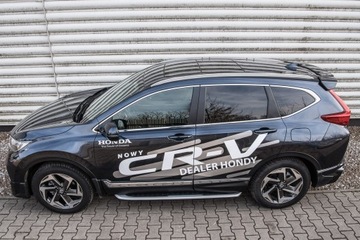 фото thumb №6, Honda cr-v v 2018-2023 градусы боковые пороги автомобильные oem + болты