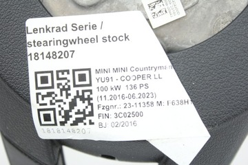 фото thumb №8, Руль кожаный спортивная mini f54 f55 f56 f60