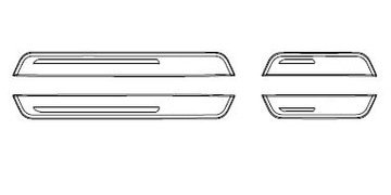 фото thumb №1, Hyundai i10 2020- планки пороговые перед i зад