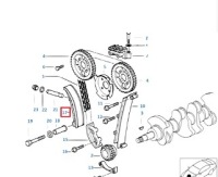 Натягувач ланцюга розподільного валу bmw 3 e36 11311743262 1743262 Зі Шроту, фото thumb