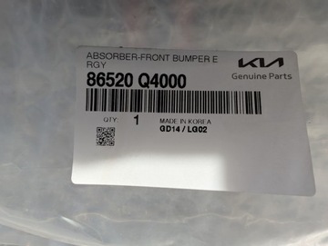 фото thumb №9, Піна абсорбер перед kia e niro e-niro 86520-q4000