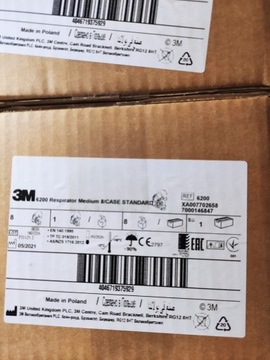 3M Mask 6200 Защитная полумаска для краски PL ORG