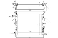 Купить Nissens радиатор воды renault twingo 1 1.2 c067, фото thumb