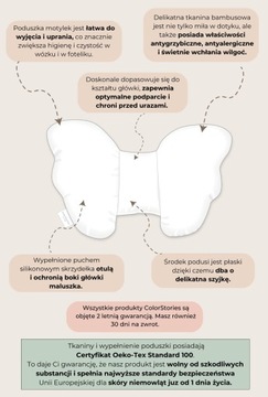 Подушка для тележки, путешествия, анти -шок. Цветории Маленькая ферма