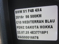 фото thumb №11, Bmw x1 f48 панель приладів приладова консоль czarna mokka коричневий 51456969854 6969854