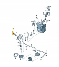 фото thumb №3, Заглушка омывателя фара левая seat leon 5f0807753gru