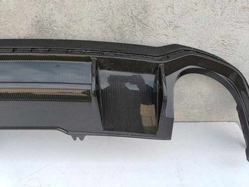 фото thumb №6, Audi a4 rs4 b9 avant універсал дифузор бампера зад карбон 3953