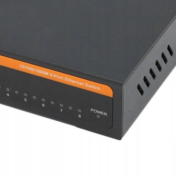 8 portów przełącznik Gigabit Ethernet TBCS5008E