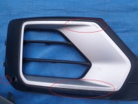 фото thumb №11, Audi q2 бампер передній перед кутик решітка