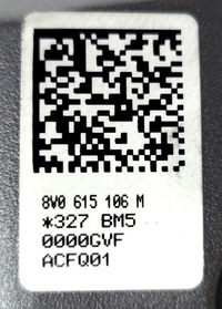 фото thumb №12, Супорт гальмівний правий гальмівні колодки керамічний audi rs3 8v 8v0615106m