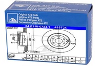 фото thumb №1, Ate 24.0118-0724.1 диск тормозная