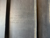 Плита захист підлога pod бампер tesla model y 1613579-00-c 2020- Оригінал, фото thumb