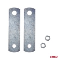 Клаксон сигнал звуковий хром 12v 2 штуки chr-01 amio-01715 Доставка, фото thumb