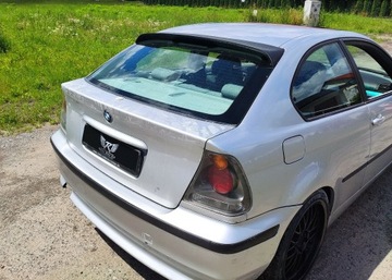 BMW E46 Compact, спойлер, накладка лобового стекла