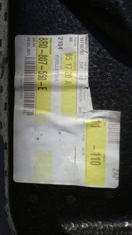 фото thumb №11, Audi q5 рестайлинг абсорбер бампера перед 8r0807550e