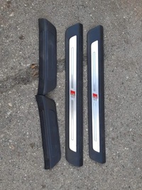 фото thumb №2, Audi q5 sq5 накладки пороговые оригинал