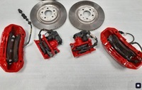 фото thumb №1, Macan s brembo супорти гальмівні диски гальма червоні
