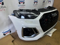 Бампер комплектный  фары радиатор ремень передний audi sq5 2021 80a рестайлинг с Разборки, фото thumb