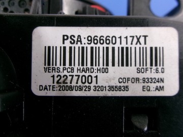 фото thumb №6, Citroen c2 vtr перемикач комбінований перемикач-павук 96660117xt