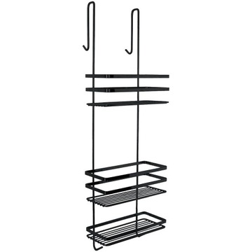 ПОЛКА ДЛЯ ВАННОЙ DUSCHY ЧЕРНАЯ 25X12X79