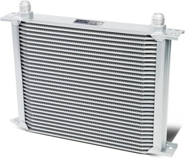 CHŁODNICA OLEJU FIGERSPEC BRITISH 260X235 30-RZĘD AN10 SREBRNA