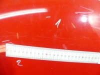 фото thumb №3, Капот передняя seat toledo ii leon i красный