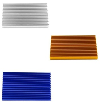 1 . aluminiowa chłodnica 100mm x 60mm x