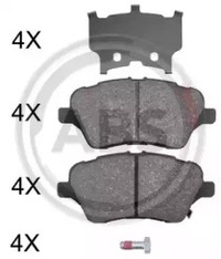 фото thumb №1, Тормозные колодки тормозные перед ford transit connect 14-