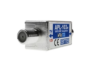 Антенный усилитель DVB-T2 APL-103e 10/14 дБ AMS