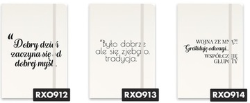 Блокнот Bujo A5 Notebook White GOOD MORNING Top Patterns