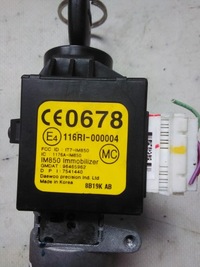 фото thumb №4, 8248 chevrolet matiz замок зажигания ключ 96465962