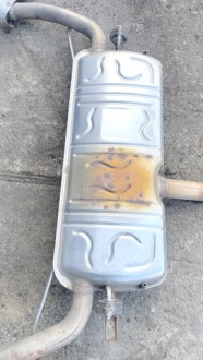 Mercedes x117 w117 117 cla 1.6 cgi 122km выхлоп гаситель средний конечный Недорого, фото thumb