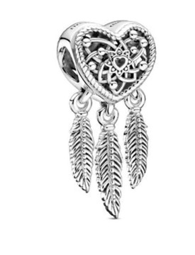 Подвеска Heart Dream Catcher Dreams для браслета Charmsy Bead