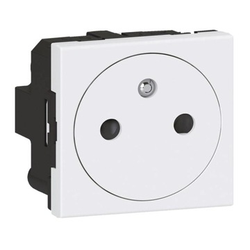 РОЗЕТКА LEGRAND MOSAIC 2P+Z 16А белая