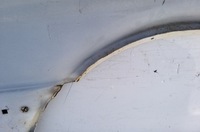 фото thumb №7, Audi 80 b4 крыло правый белый bez ржавчина