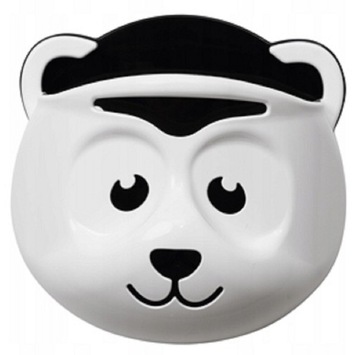 Контейнер для игрушек для ванной Maltex белый PANDA