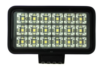 РАБОЧАЯ ЛАМПА 18 LED 18W 12V 24V LED MEGA POWER ГАЛОГЕННАЯ